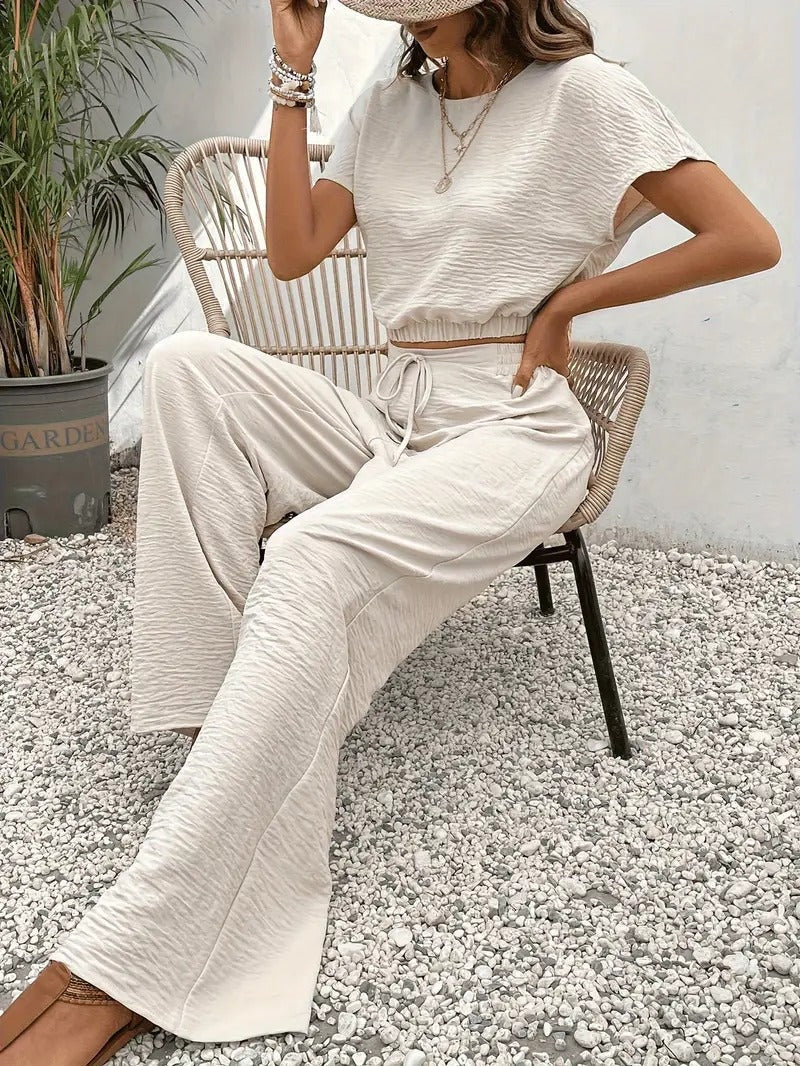 Elegante tweedelige lounge set dames – Hanny