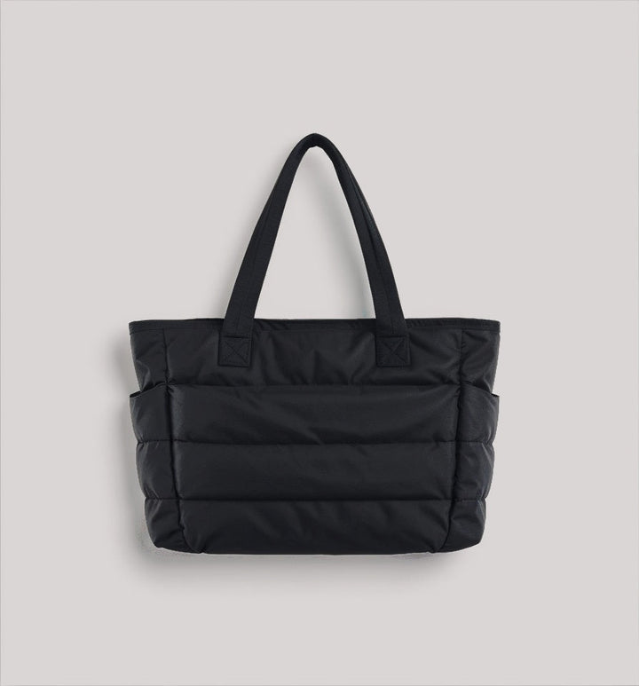 Gewatteerde shopper tas met zachte structuur - Mila