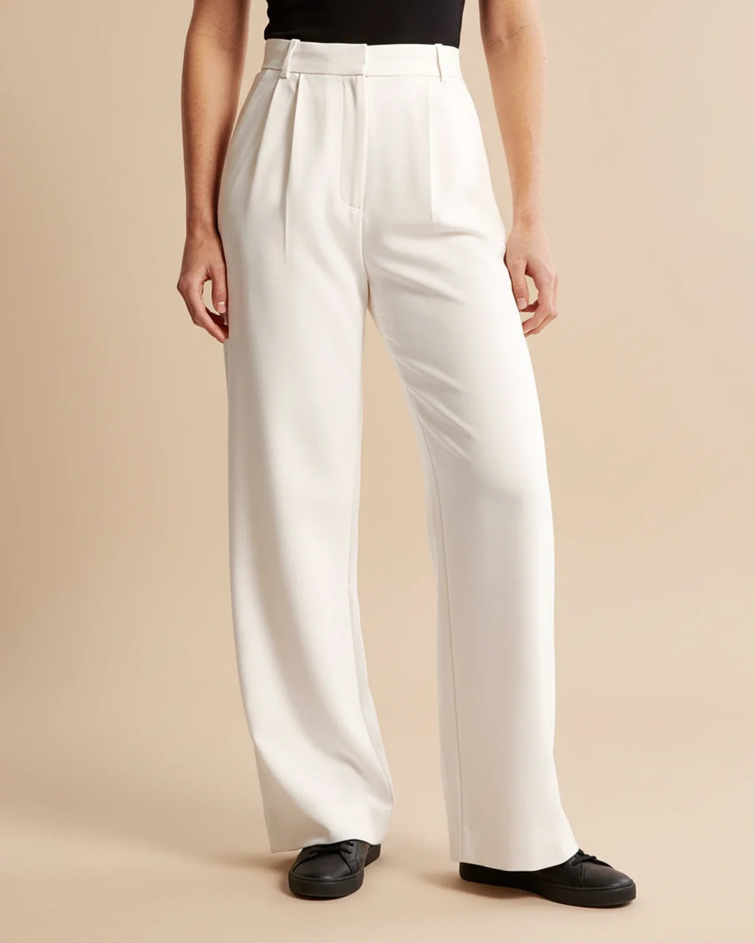 High-waist wide leg pantalon - Amara