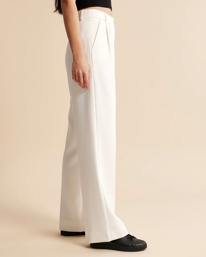 High-waist wide leg pantalon - Amara