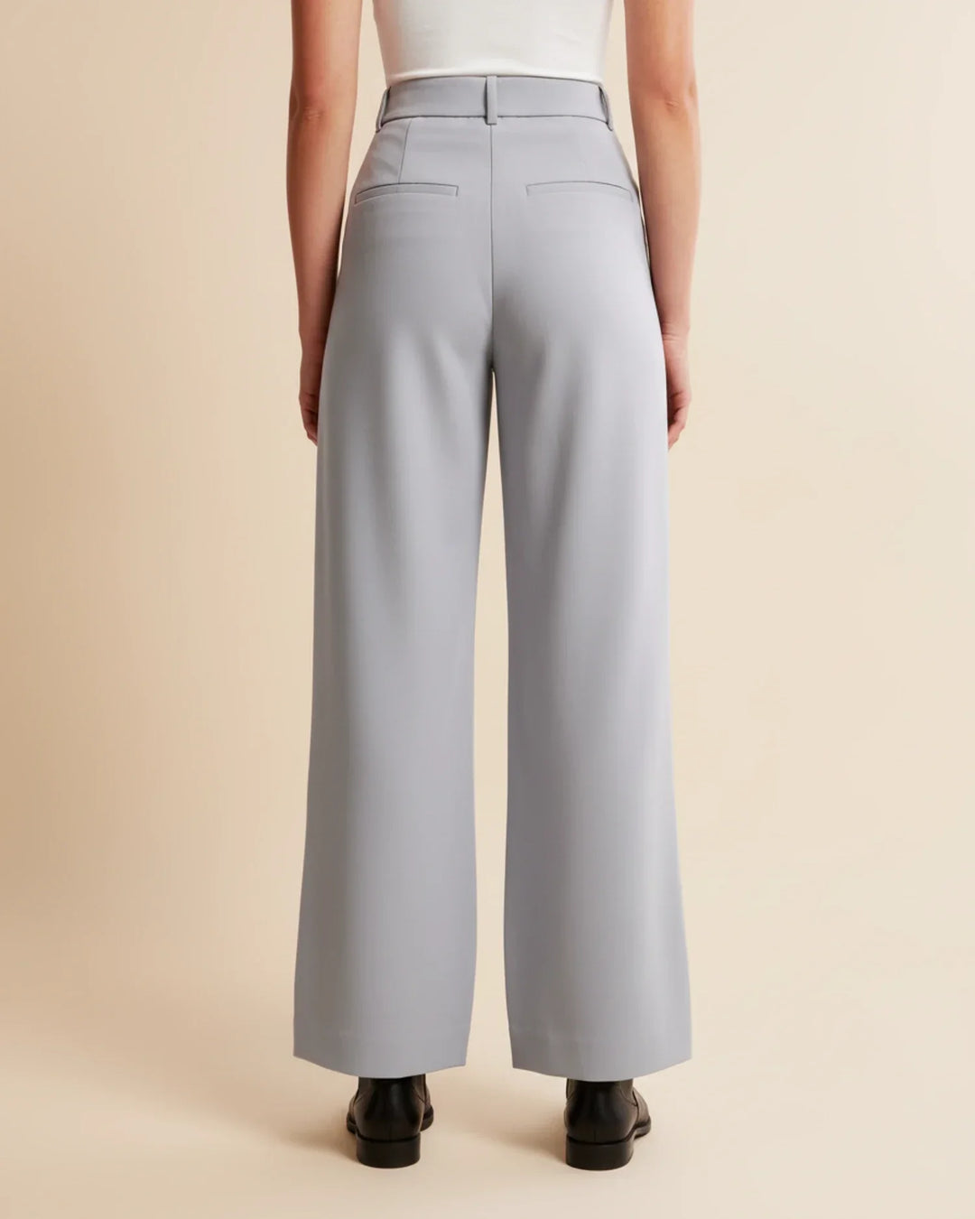 High-waist wide leg pantalon - Amara