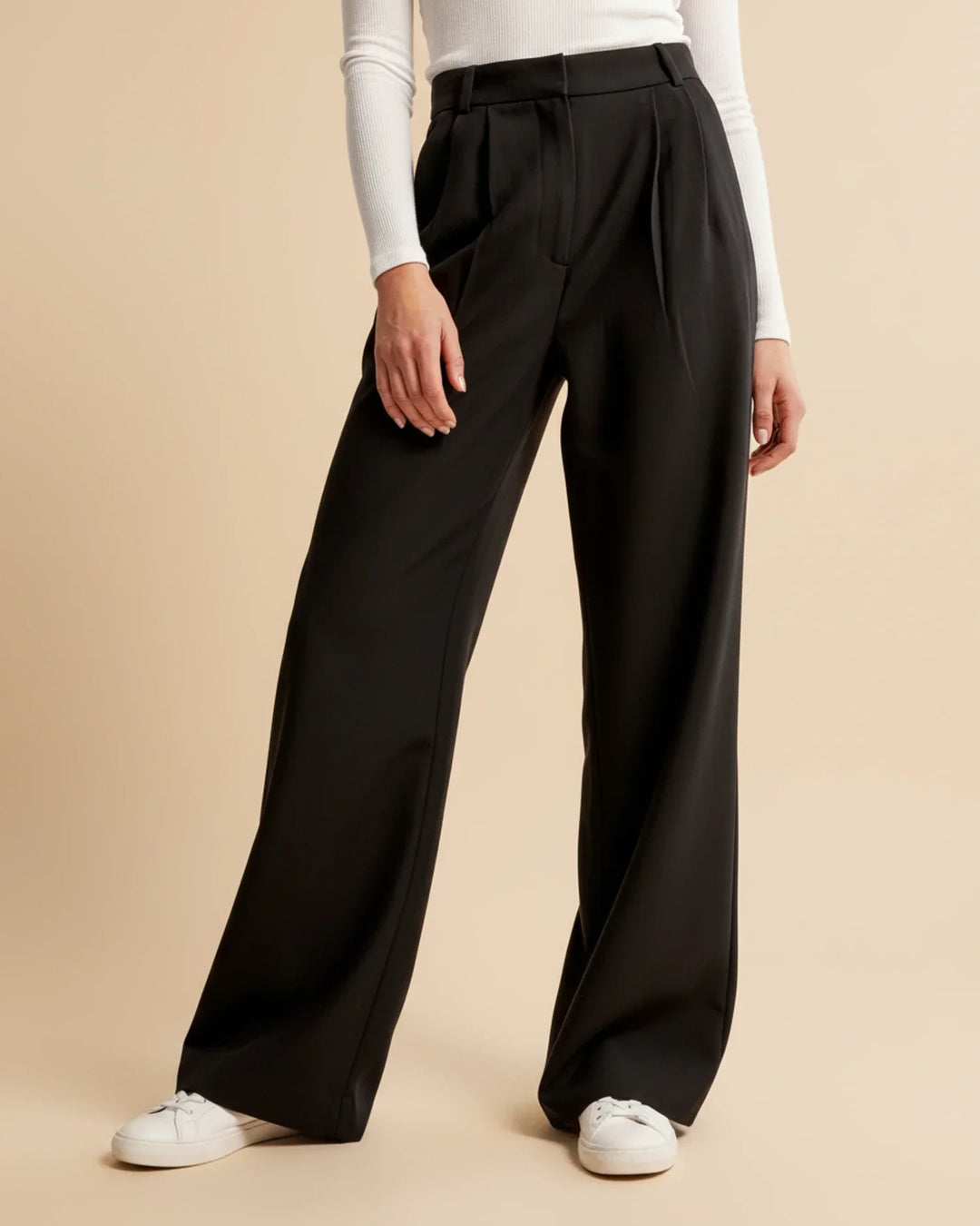 High-waist wide leg pantalon - Amara