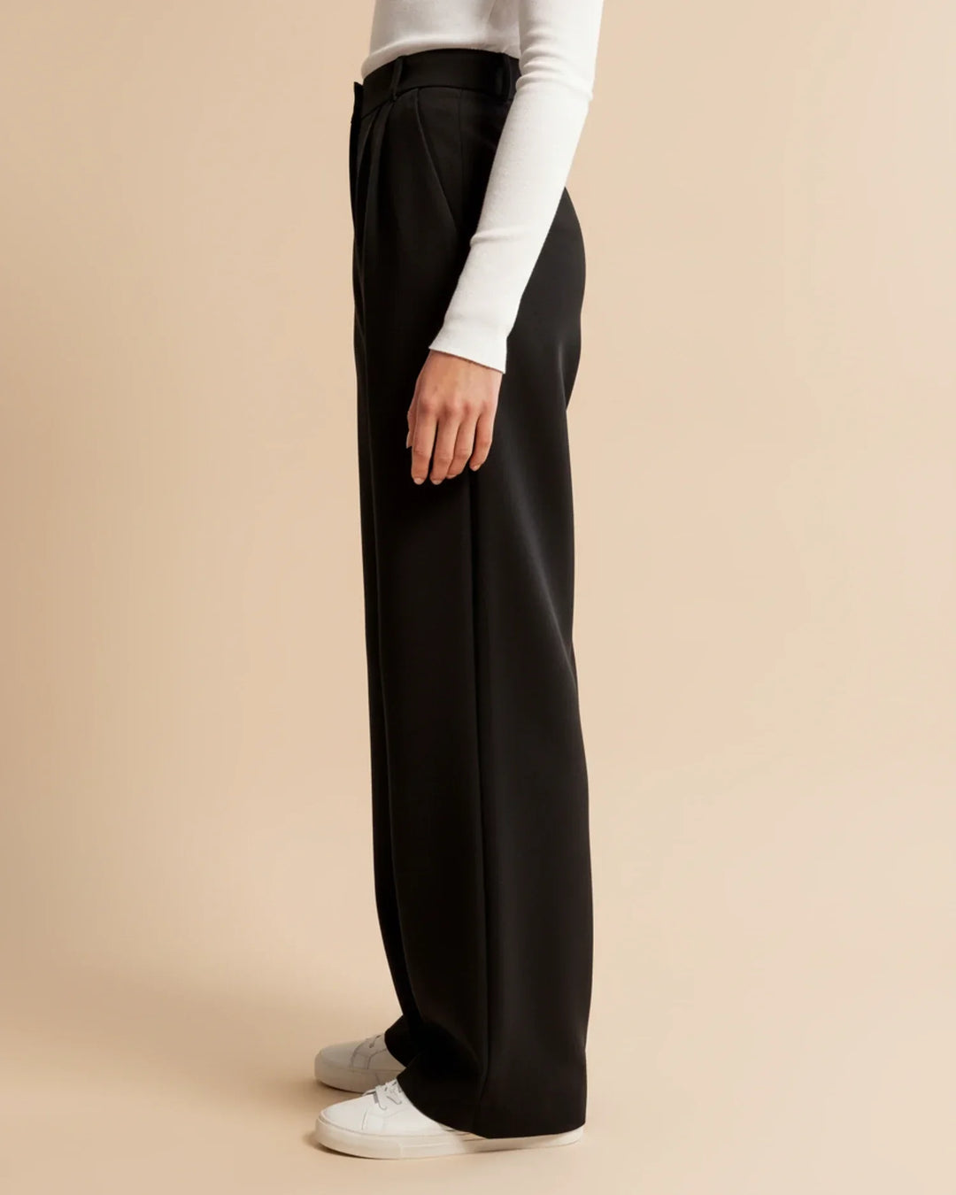 High-waist wide leg pantalon - Amara