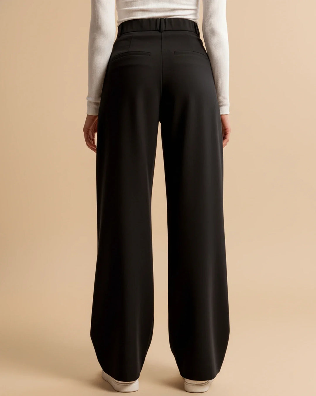 High-waist wide leg pantalon - Amara