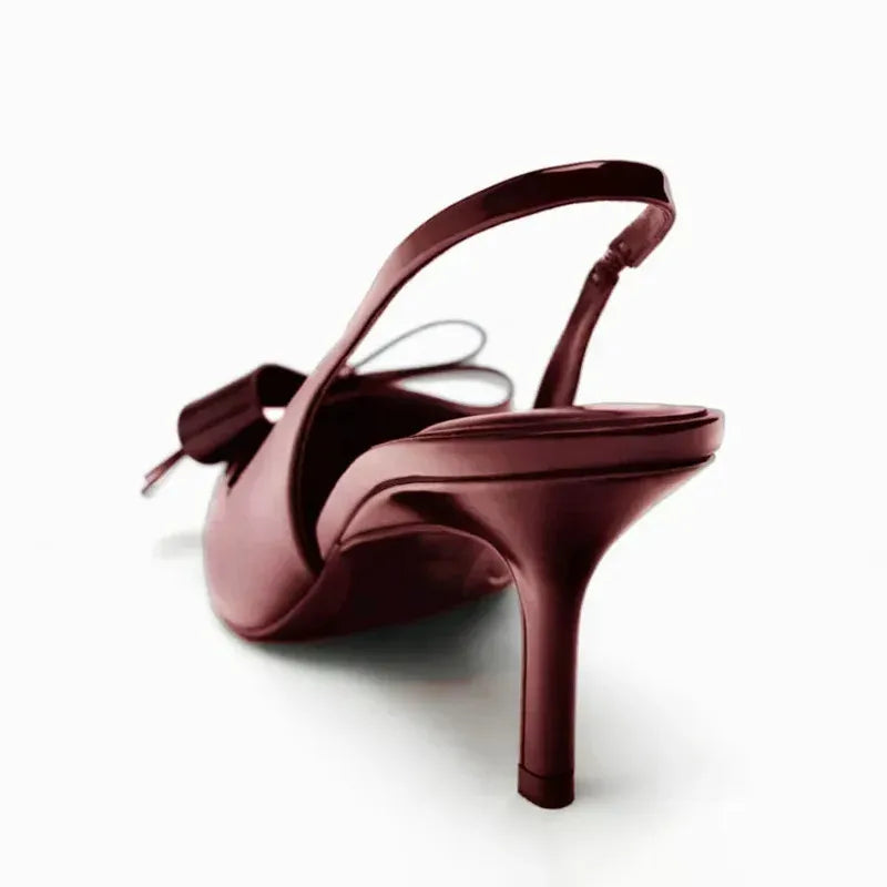 Lakleren slingback pumps - Isabella