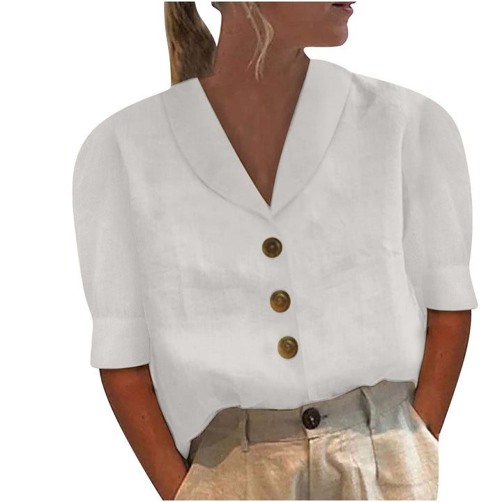 Luchtige blouse met vintage charme - Stephanie