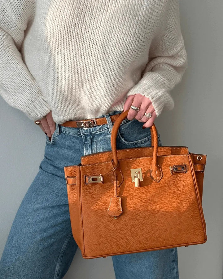 Luxe handtas met elegante sluiting - Vivienne