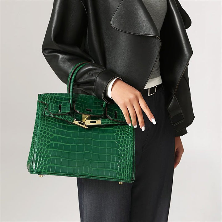 Luxe handtas met elegante sluiting - Vivienne