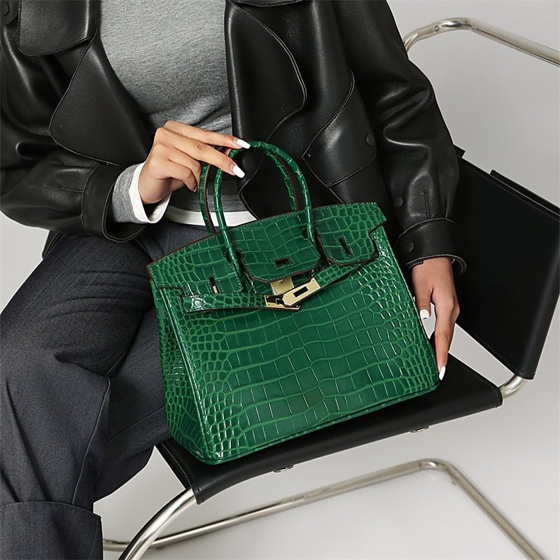 Luxe handtas met elegante sluiting - Vivienne