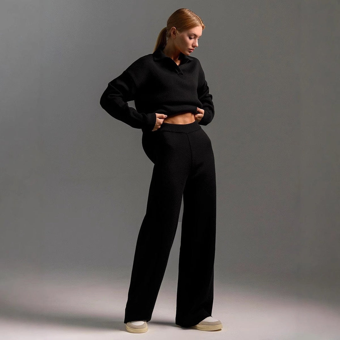 Luxe cashmere lounge set dames – Clairmont