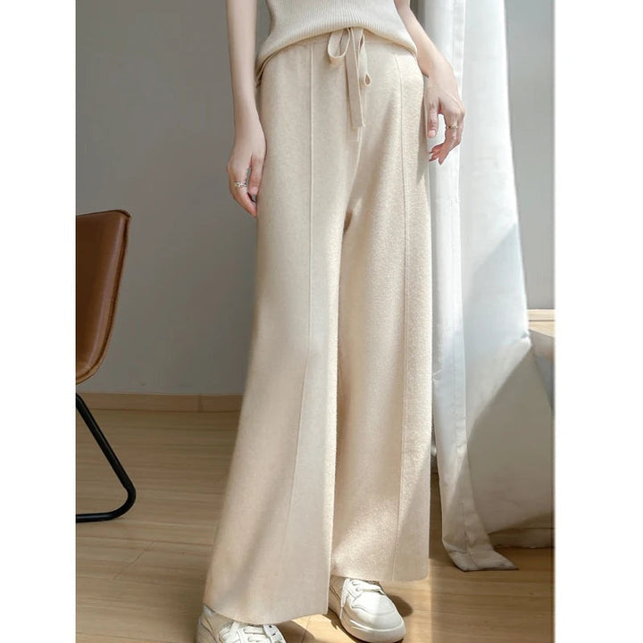Luxe wide-leg dames pantalon – Monarque