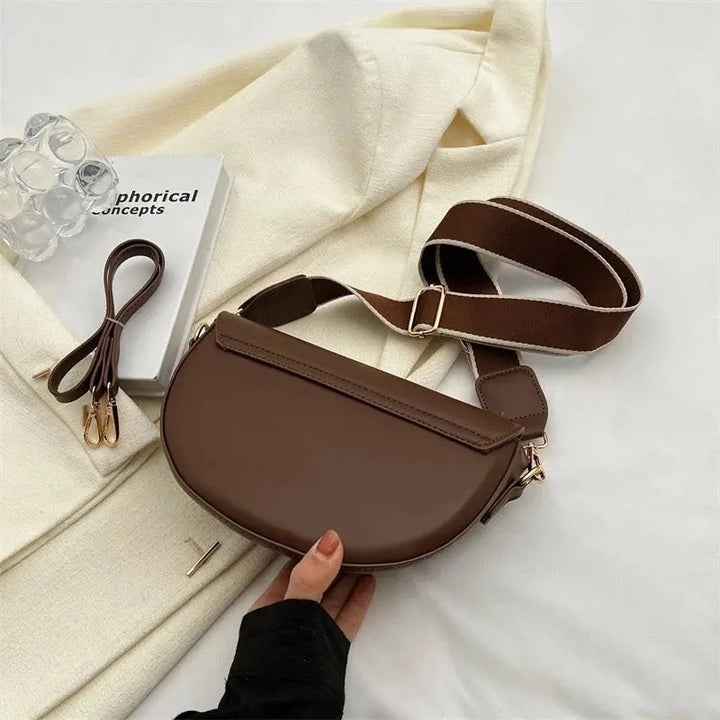 Minimalistische dames schoudertas - Elise