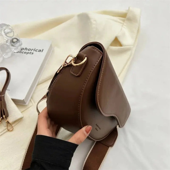 Minimalistische dames schoudertas - Elise