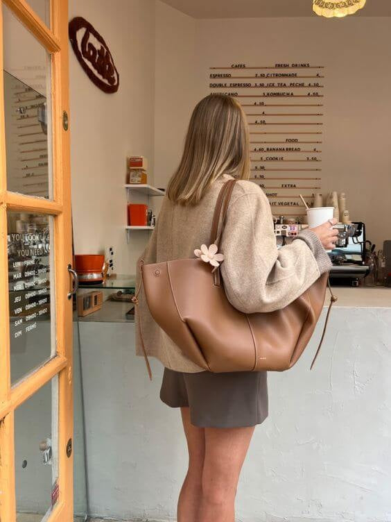 Minimalistische tote bag - Elena
