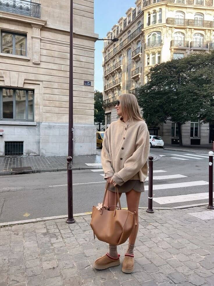 Minimalistische tote bag - Elena