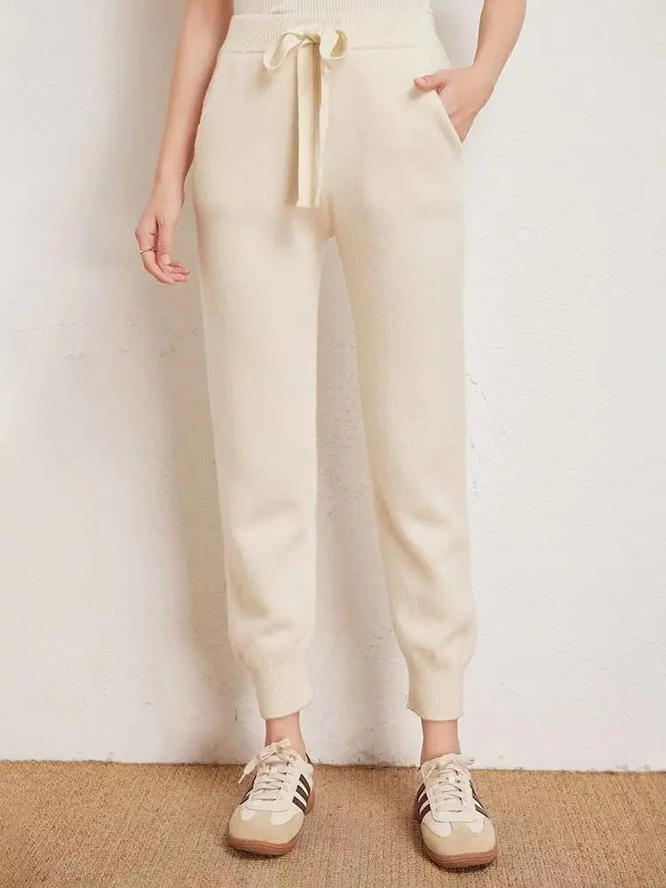 Zachte cashmere loungebroek – Sierra