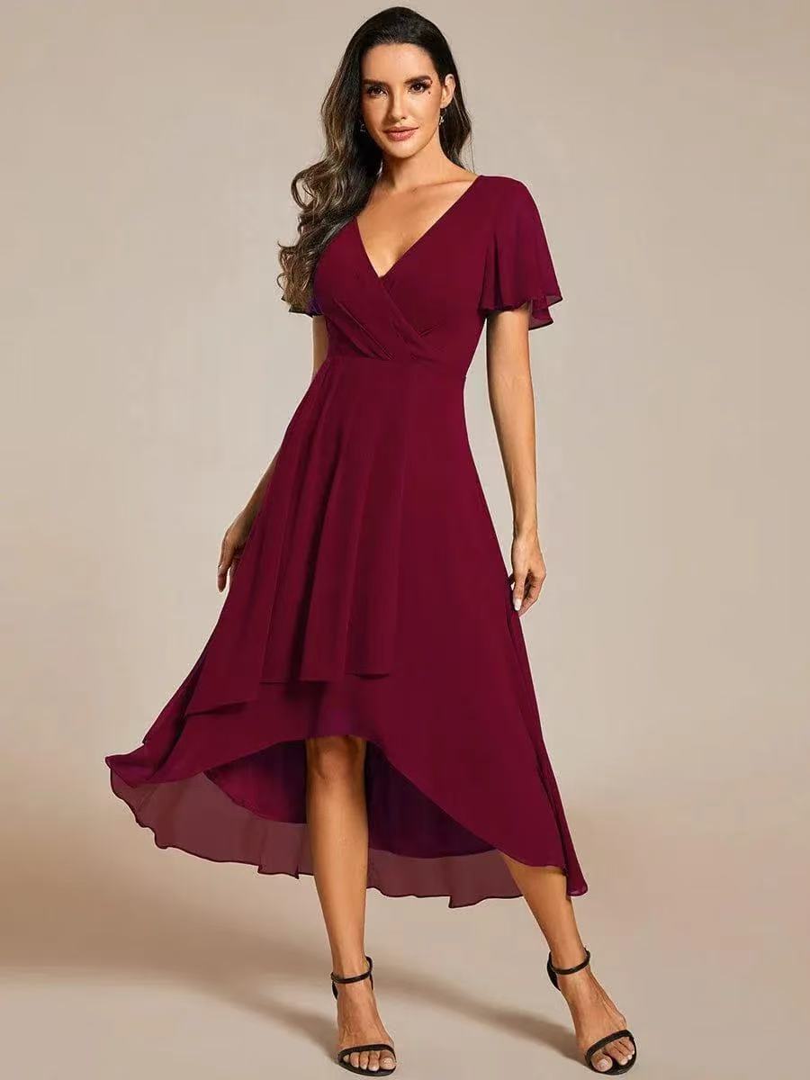 Romantische midi jurk met luxe kant - Kyle