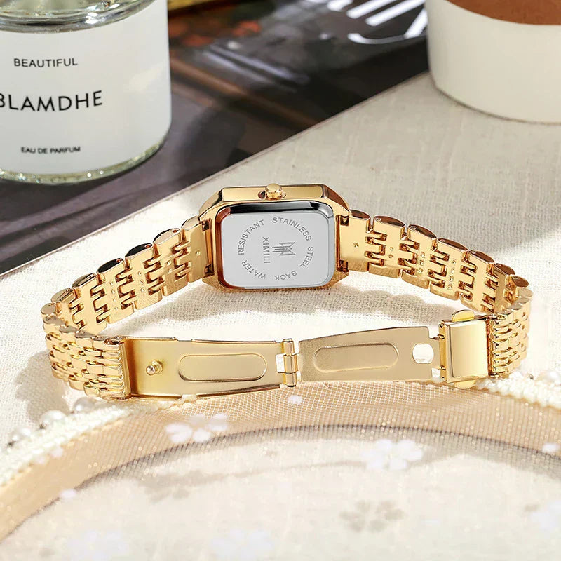 Élodie | Minimalistisch Rechthoekig Horloge
