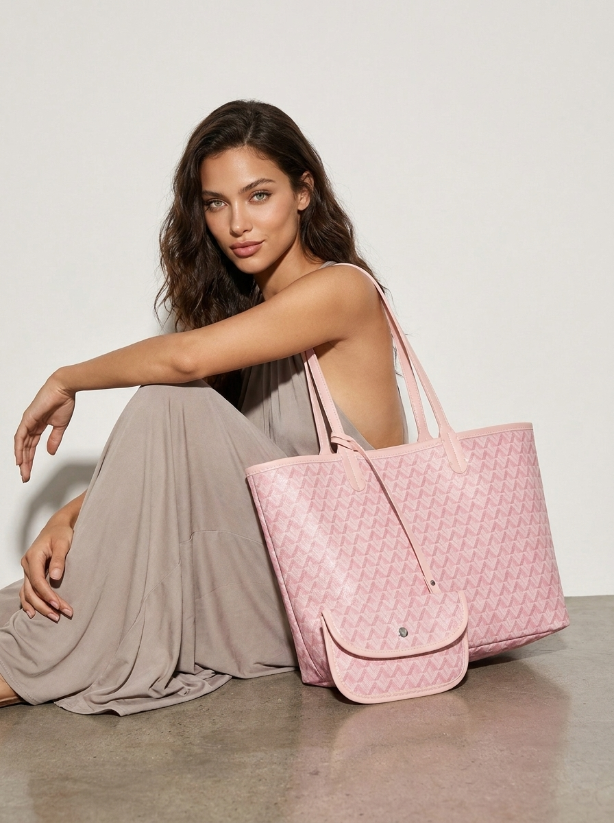 Shopper bag met etui - Sophie