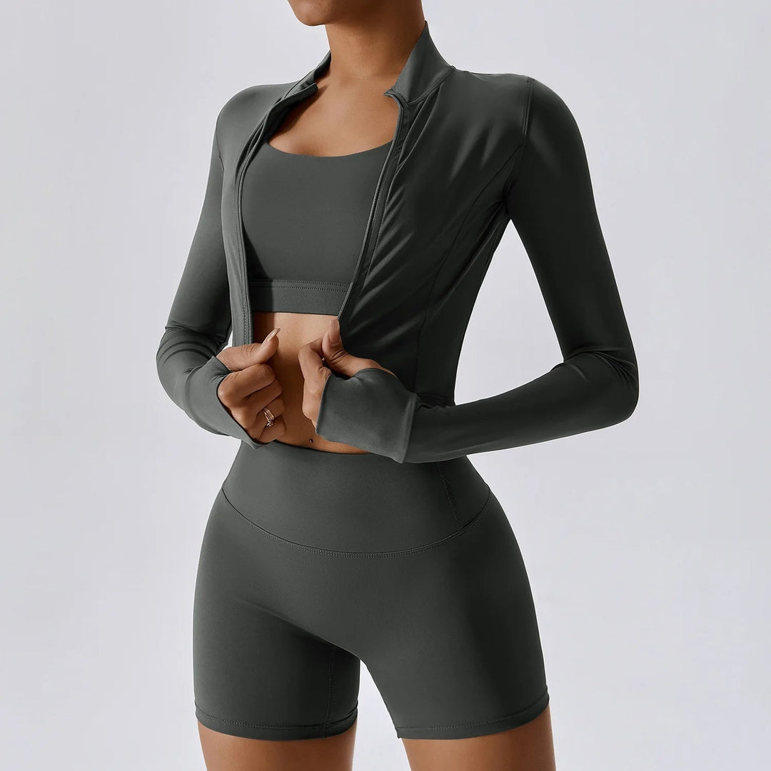 Sportieve 3-delige performance dames set – Pinnacle