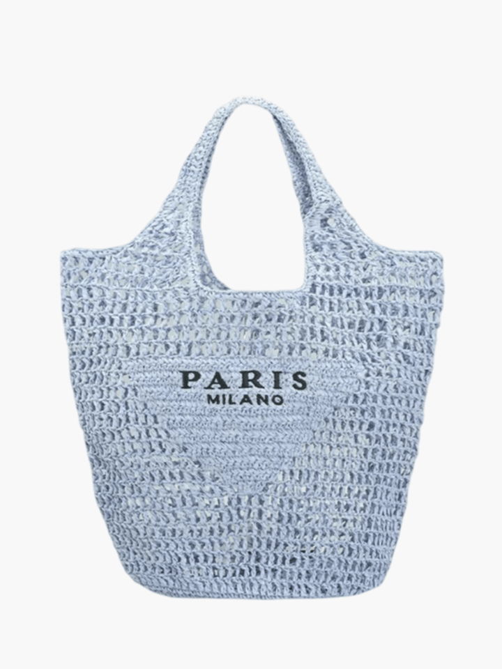 Stijlvolle gehaakte beach tote - Riviera