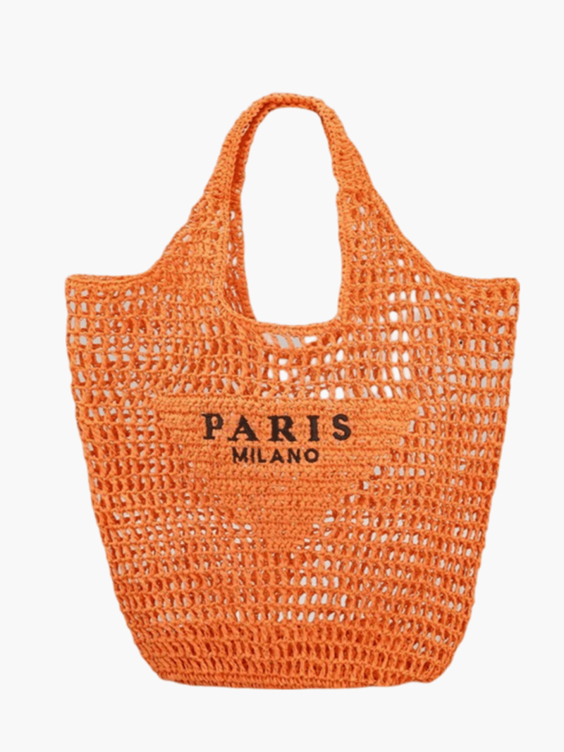 Stijlvolle gehaakte beach tote - Riviera