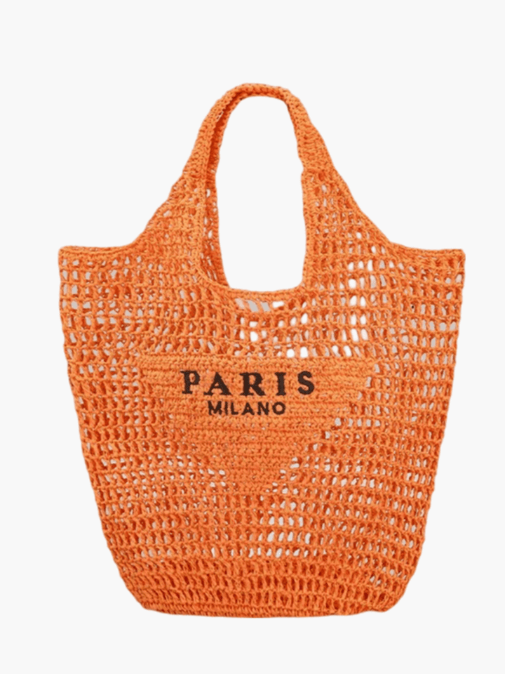 Stijlvolle gehaakte beach tote - Riviera
