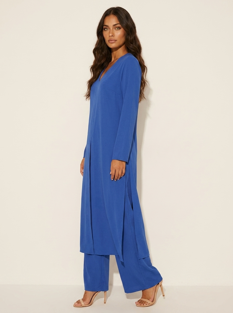 Tweedelige set met lange tuniek - Sophia