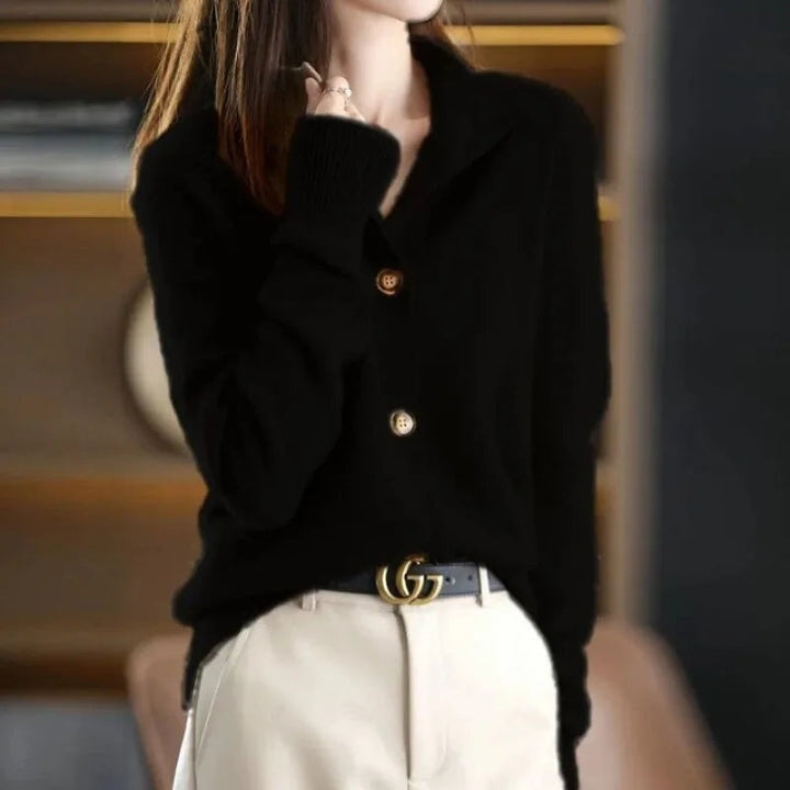 Verfijnde gebreide cardigan – Helena