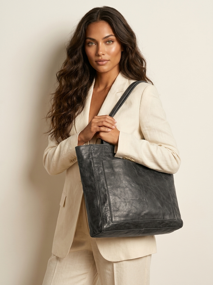 Vintage shopper bag - Elena