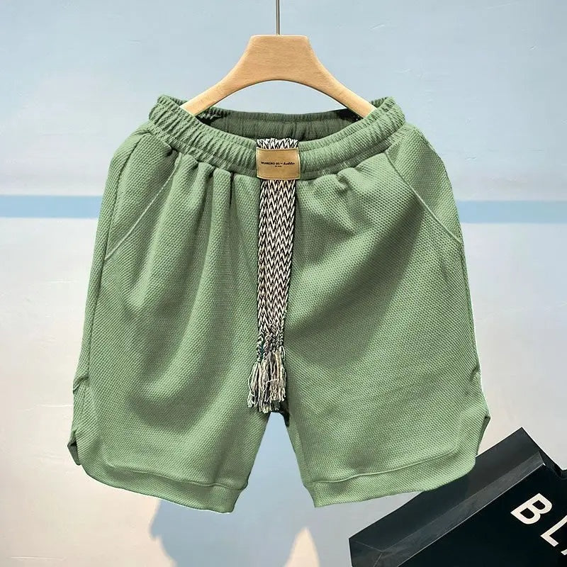 Waffle knit short dames – Elodie