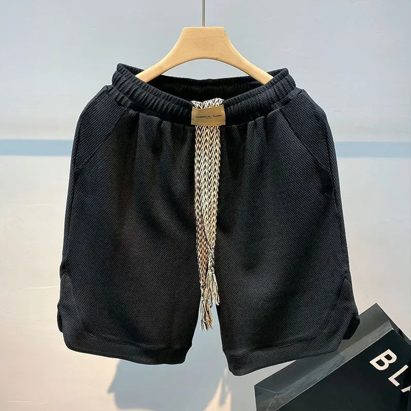 Waffle knit short dames – Elodie