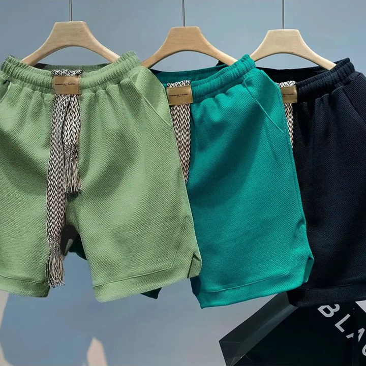 Waffle knit short dames – Elodie