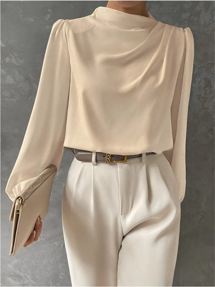 Elegante damesblouse met hoge hals - Hera