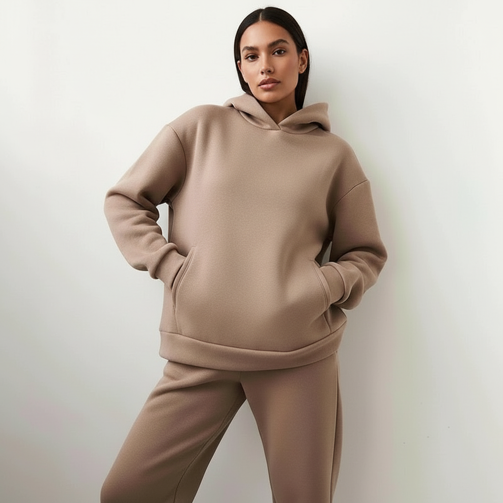 Zachte oversized loungewear set voor dames – Mila