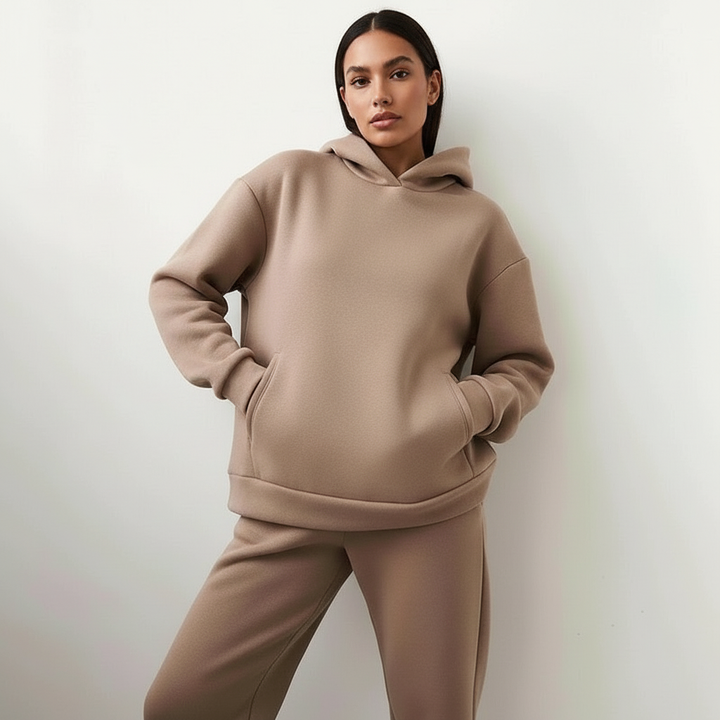 Zachte oversized loungewear set voor dames – Mila