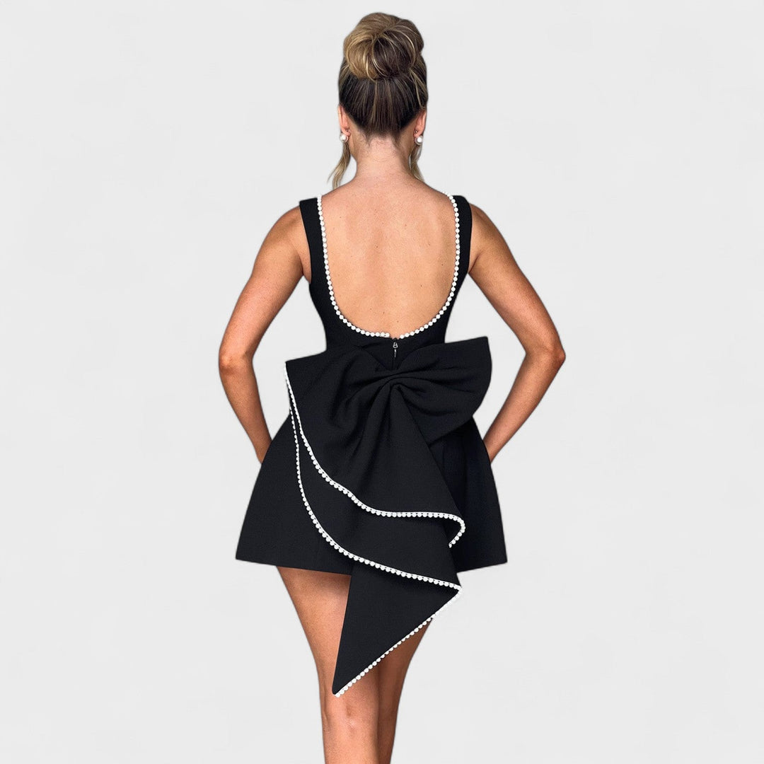 Catarina - Mini-jurk met parels