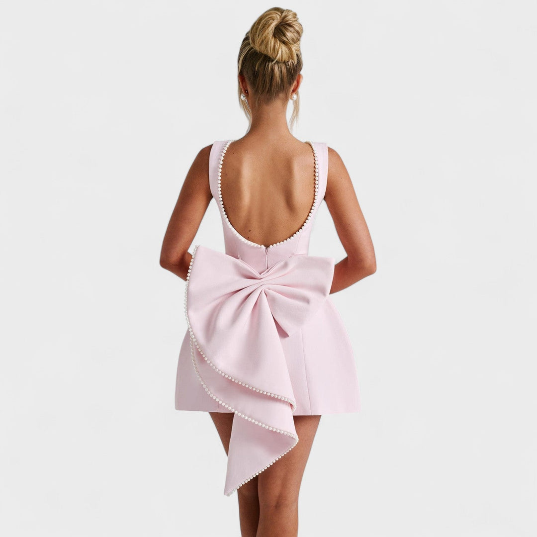 Catarina - Mini-jurk met parels