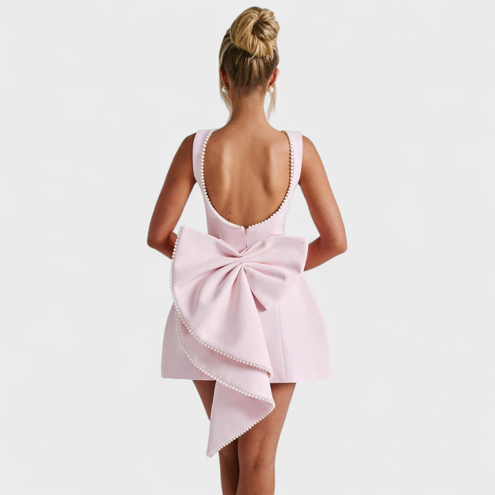 Catarina - Mini-jurk met parels