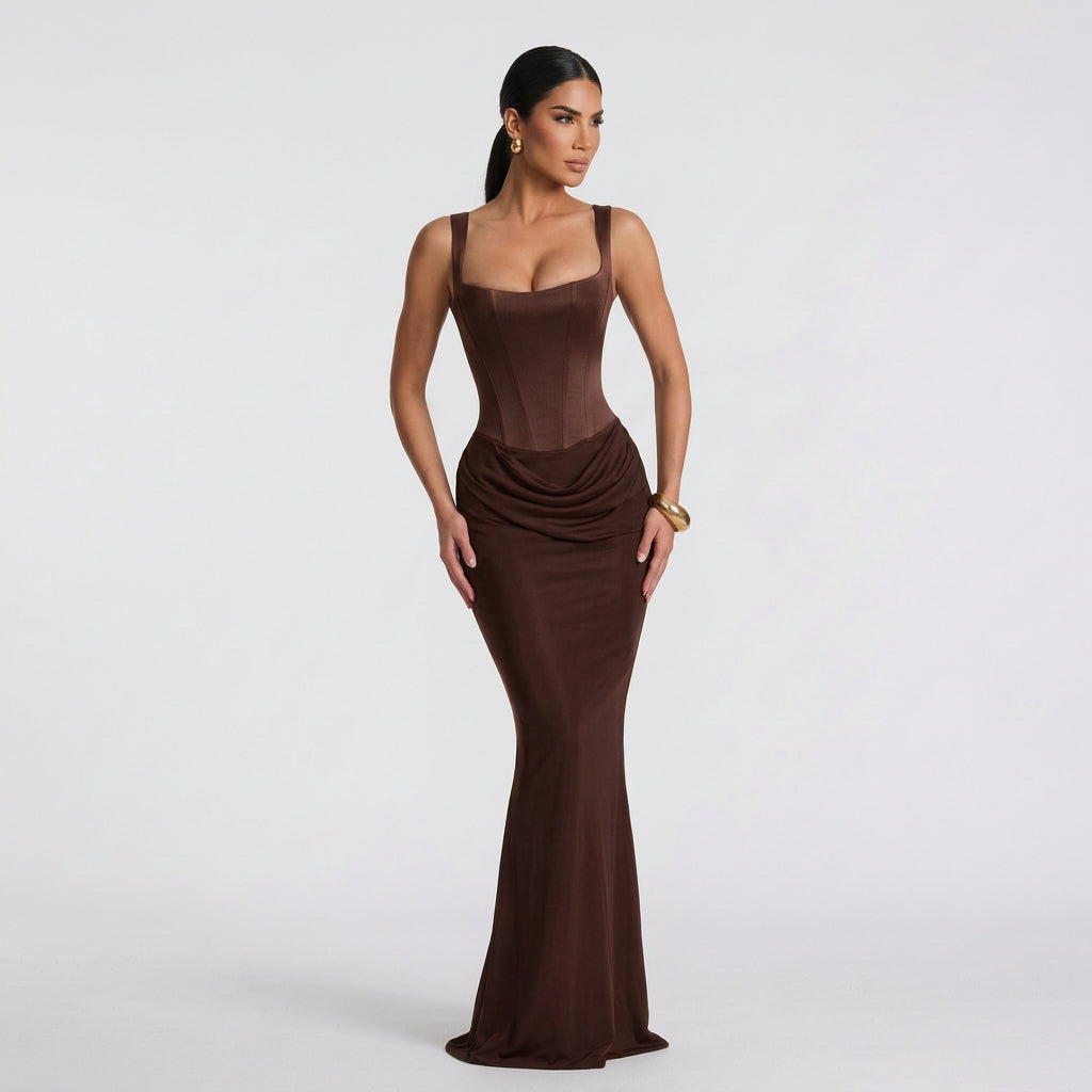 Maria - Elegante maxijurk