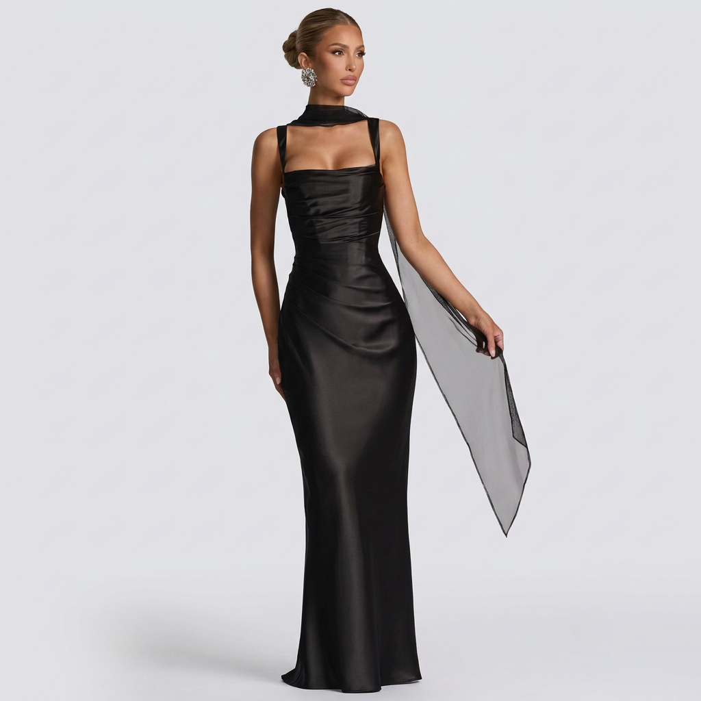 Luana - Elegante Maxi-jurk