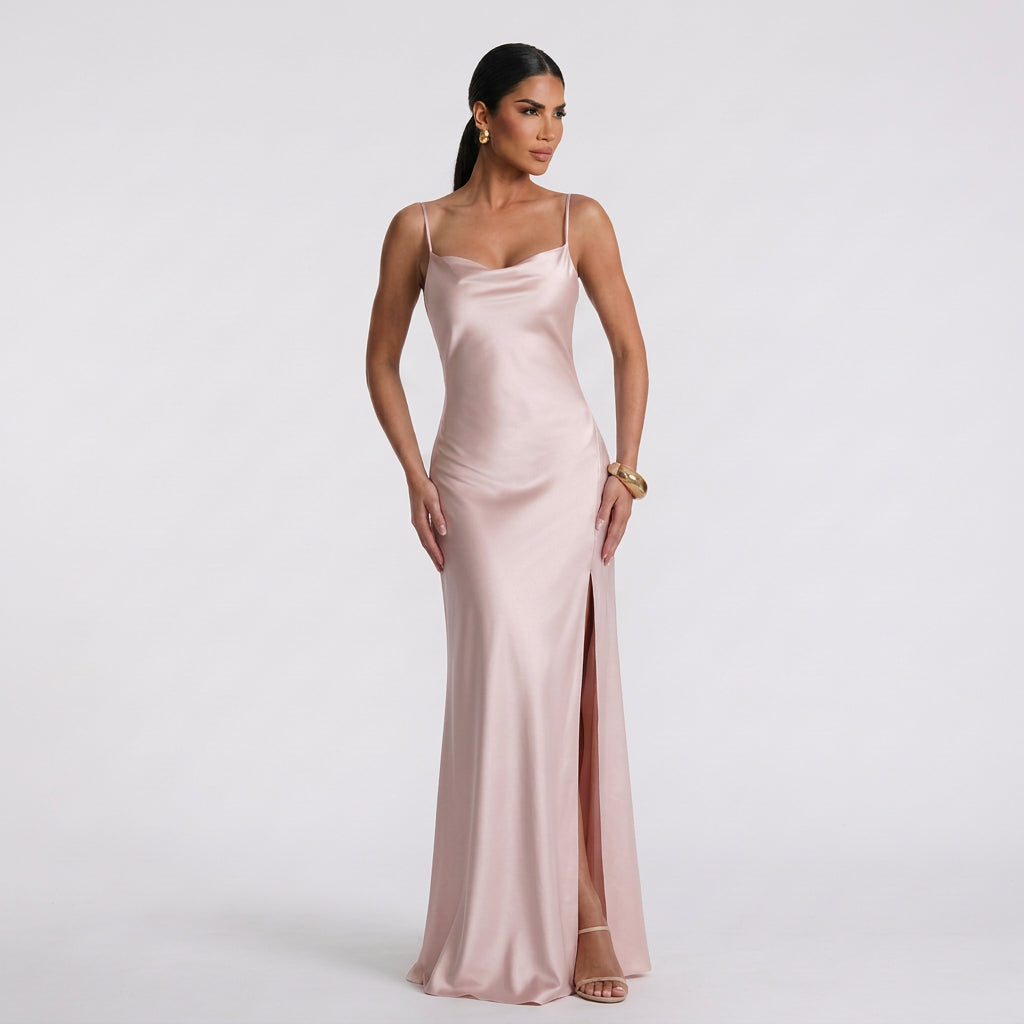 Leonor - elegante maxi-jurk