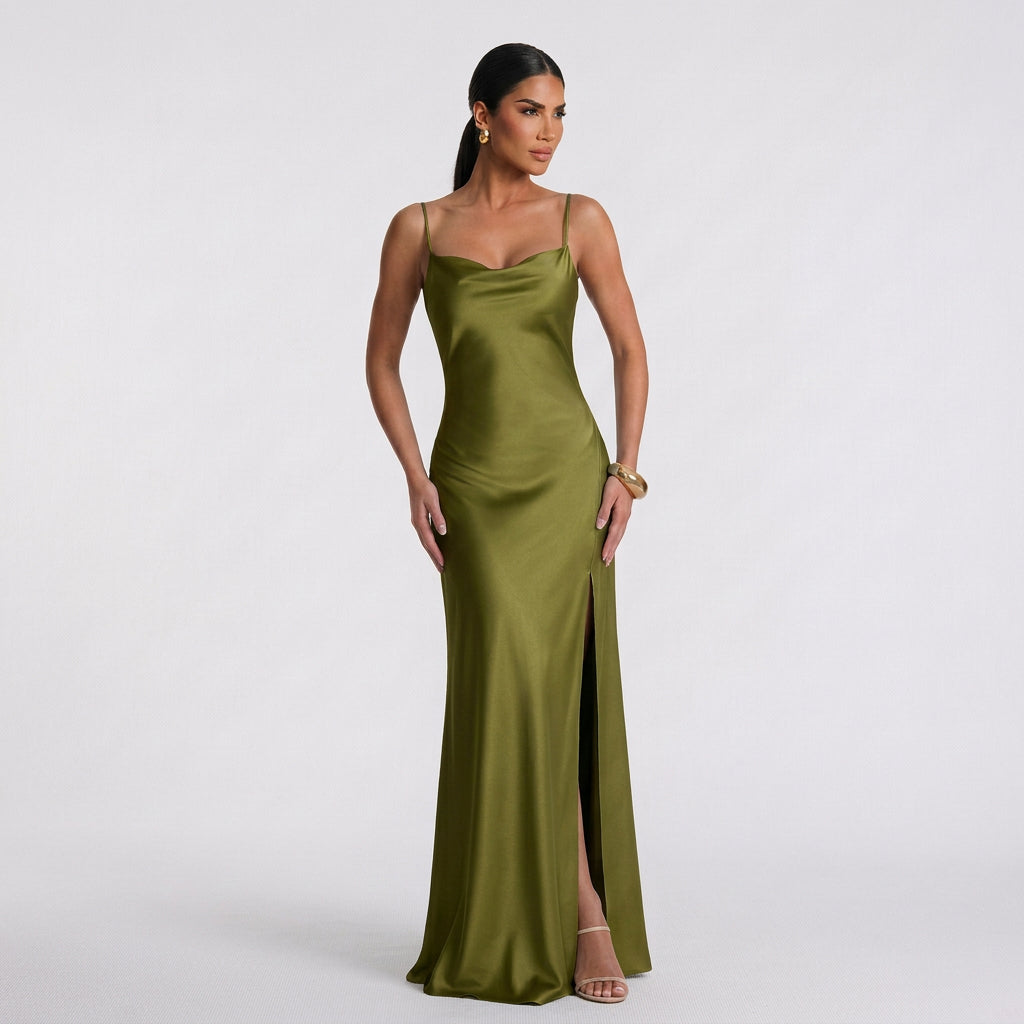 Leonor - elegante maxi-jurk