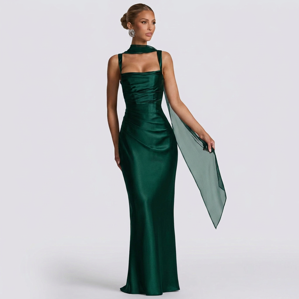 Luana - Elegante Maxi-jurk