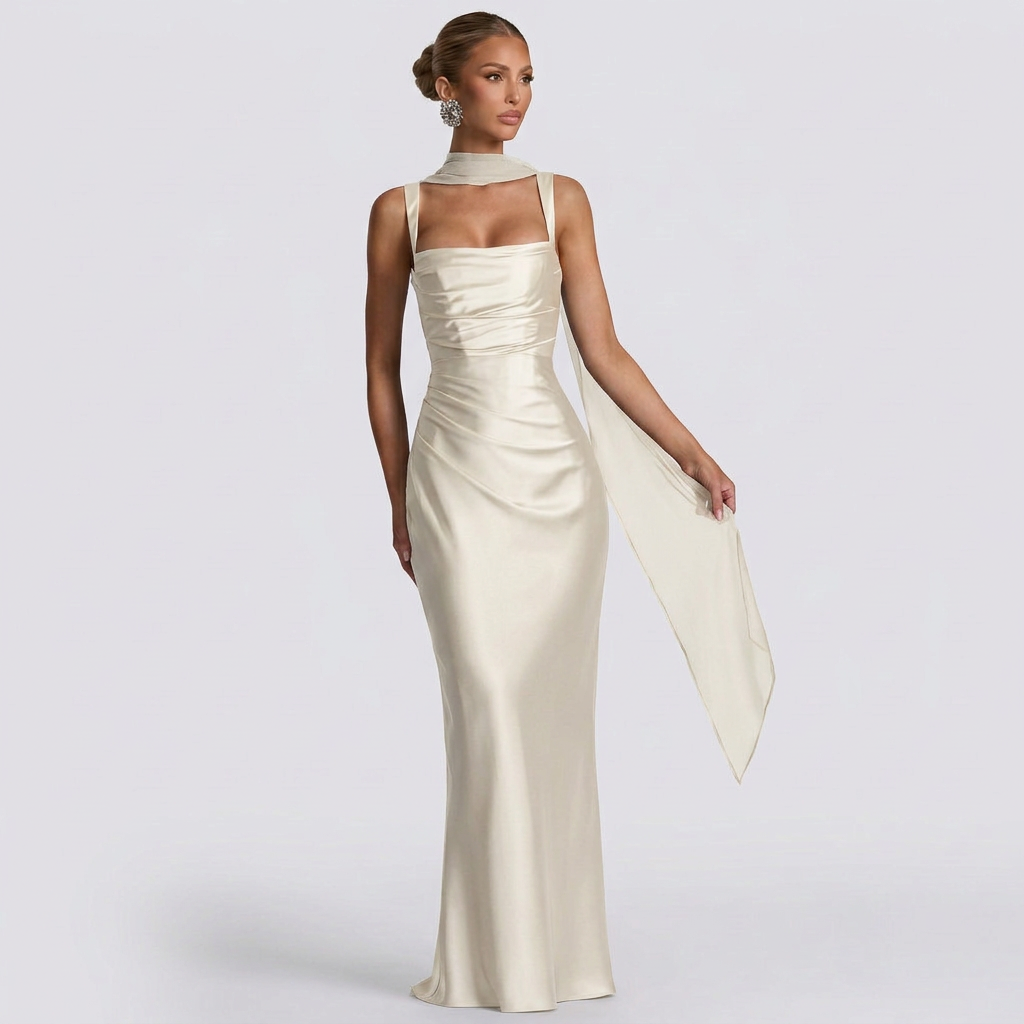 Luana - Elegante Maxi-jurk